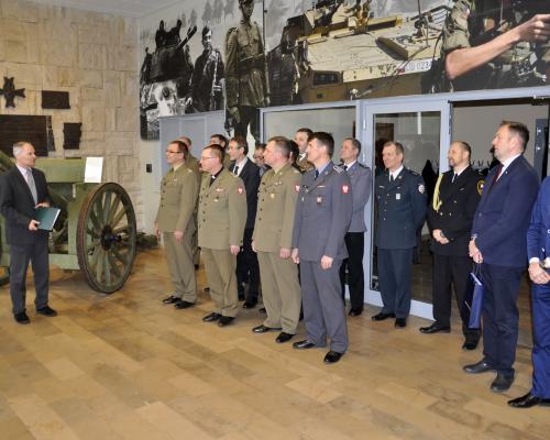 Wystawa "Nabytki Muzeum Wojsk Lądowych"
