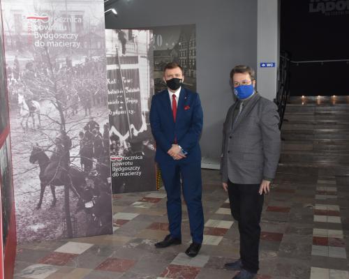 Wizyta ministra 19.02.2021r