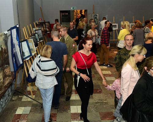 Wernisaż prac konkursu plastycznego  w ramach Military Art 2018