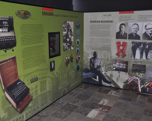 Maszyna szyfrująca Enigma ze zbiorów naszego muzeum