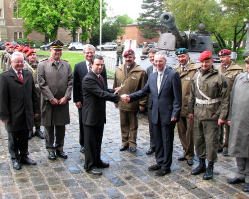 Haubica samobieżna M109A2 dla Muzeum Wojsk Lądowych w Bydgoszczy