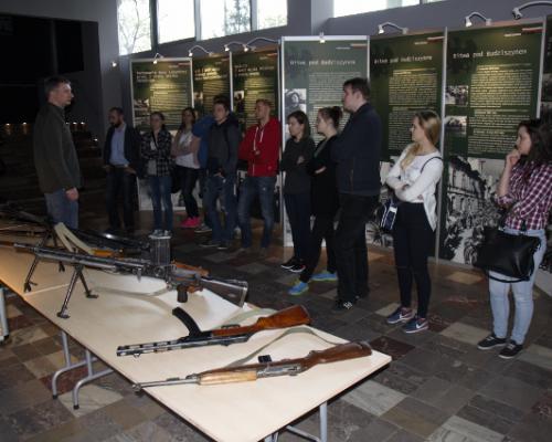 Zajęcia dla studentów kierunku Wojskoznastwo z Uniwersytetu Mikołaja Kopernika w Toruniu