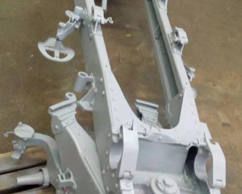 Renowacja 100 mm haubicy górskiej M16