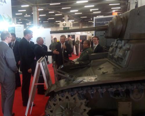 WIZYTA PODSEKRETARZA STANU MON WOJCIECHA FAŁKOWSKIEGO - XXIV MSPO