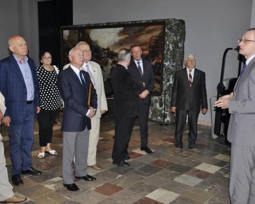11.06.2015 otwarcie wystawy "Polskie sztandary nad Berlinem"